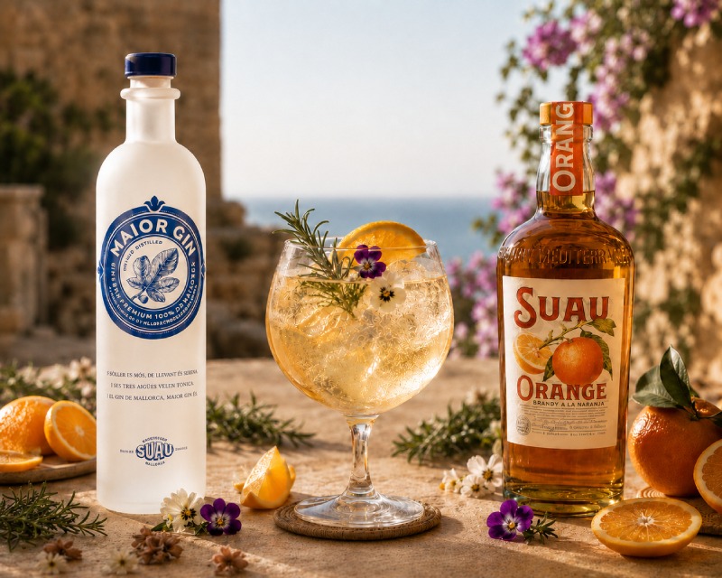 Un cóctel de primavera con Suau: Flor de Tramuntana, donde florecen los aromas del Mediterráneo