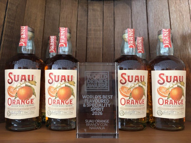 Suau Orange, mejor bebida aromatizada y especial del mundo 2026 en los World Drinks Awards